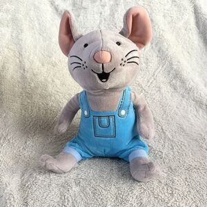 Kohls Cares If You Give A Mouse A Cookie 12” Plush Blue Overalls Book Character